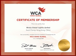 WCA CERTIFICATE OF MEMBERSHIP