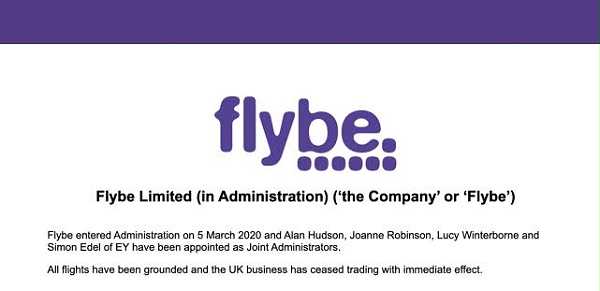 英国廉价航空公司Flybe